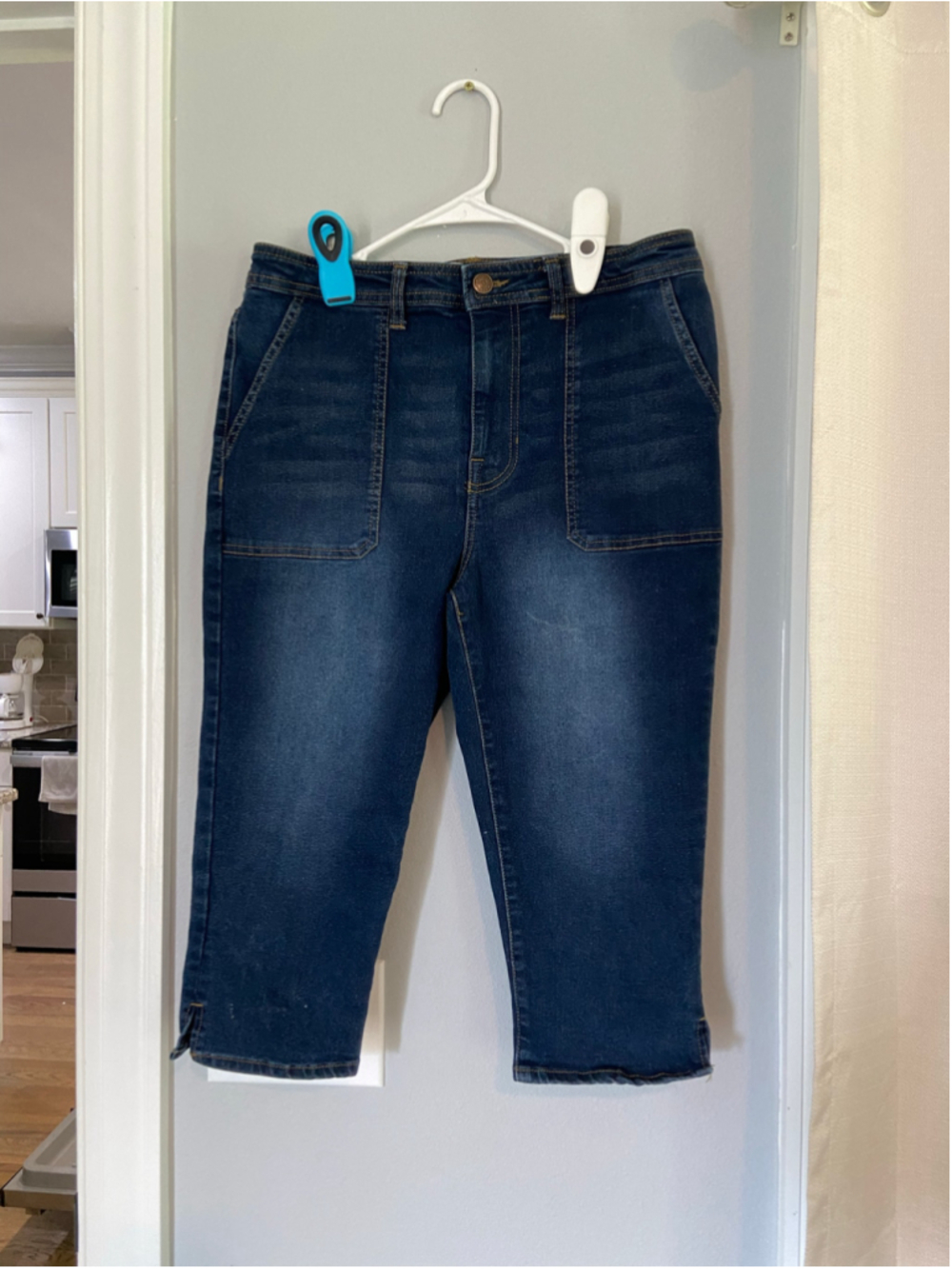 Vintage United denim capris, size 12